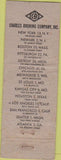Matchbook Cover - Bruning Sensitized Paper WORN