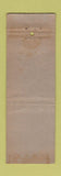Matchbook Cover - Victoria Hotel Chicago IL LONG WEAR