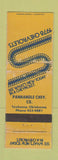 Matchbook Cover - 1978 Chevrolet Panhandle Texhoma OK WORN