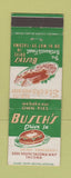 Matchbook Cover - Busch's Drive In Tacoma WA