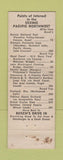 Matchbook Cover - Busch's Drive In Tacoma WA