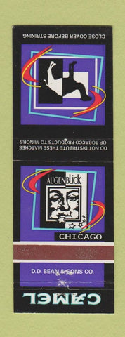 Matchbook Cover - Camel Cigarettes Augenblick Chicago IL