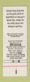 Matchbook Cover - Camel Cigarettes Augenblick Chicago IL