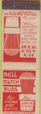 Matchbook Cover - Bell Match Buds Oshkosh WI