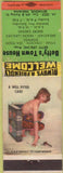 Matchbook Cover - Betty's Town House Seymour IN pinup