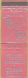Matchbook Cover - Matchbook Cover Texaco Oil Gas Guymon OK