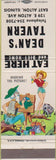 Matchbook Cover - Dean's Tavern East Alton IL hillbilly