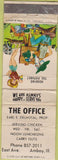 Matchbook Cover - The Office Amboy IL POOR