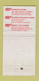 Matchbook Cover - 1956 Oldsmobile Boerne TX Epperson WEAR 30 Strike