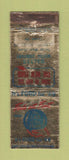 Matchbook Cover - 1949 Ford Walker Motors Linton MO low phone # WORN