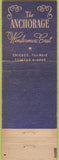 Matchbook Cover - The Anchorage Windermere East Chicago IL