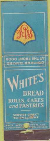 Matchbook Cover - White's Bread Cakes feature