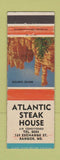 Matchbook Cover - Atlantic Steak House Bangor ME