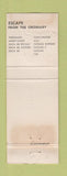 Matchbook Cover - 1969 Oldsmobile Berg Midland TX WORN