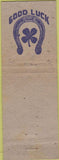 Matchbook Cover - 20th Century Club Soudertown PA