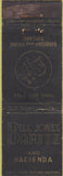 Matchbook Cover - Bill Jones Baritz Hacienda Chicago IL