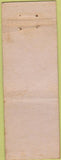 Matchbook Cover - Bill Jones Baritz Hacienda Chicago IL