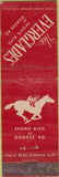 Matchbook Cover - The Everglades Skokie IL? CREASES horse racing