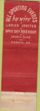 Matchbook Cover - The Everglades Skokie IL? CREASES horse racing