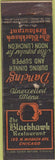 Matchbook Cover - Blackhawk Restaurant Chicago IL