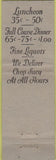 Matchbook Cover - Limehouse Restaurant Chicago IL? 30S