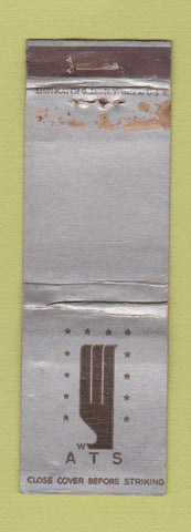 Matchbook Cover - ATS Washington National Airport DISPLAY WEAR