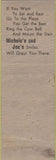 Matchbook Cover - The Manger Restaurant San Francisco CA CREASES