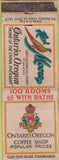 Matchbook Cover - Hott\el Moore Onatrio OR  WEAR