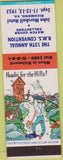 Matchbook Cover - RMS Conention Richmond VA 1953 hillbilly