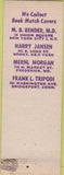 Matchbook Cover - RMS Conention Richmond VA 1953 hillbilly