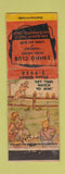 Matchbook Cover - Swing Club Sacramento CA Hillbilly WORN