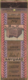 Matchbook Cover - Hotel Hayward Los Angeles CA WORN