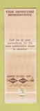 Matchbook Cover - Stuart McGuire Spring Step Shoes WORN