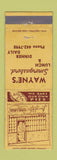 Matchbook Cover - Wayne's Smorgasbord Boulder Colorado