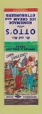Matchbook Cover - Otto's Hamburgers Odessa Midland TX hillbilly