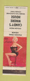 Matchbook Cover - Candy's Whore House pinup