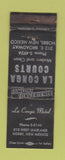 Matchbook Cover - La Conga Motel Hobbs NM WEAR