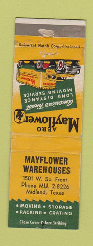 Matchbook Cover - Mayflower Trucking Midland TX WEAR