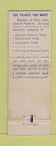 Matchbook Cover - First Federal Savings Kansas City MO WORN