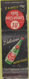 Matchbook Cover - B1 Lemon Lime Soda WEAR