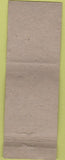 Matchbook Cover - B1 Lemon Lime Soda WEAR