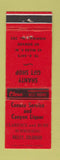 Matchbook Cover - Conoco oil gas Shanty Gift Shop Bailey Colorado