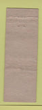 Matchbook Cover - Mike's Body Shop Indianola IA low phone # WORN