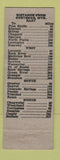 Matchbook Cover - Scout Motel Cheyenne WY WORN
