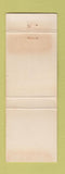 Matchbook Cover - Sheffield's Restaurant Sinclair oil gas Beaver Dam KY