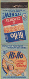 Matchbook Cover - Hi Ho Crackers