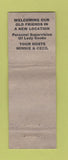 Matchbook Cover - White's Eat Shop Kansas City MO