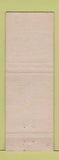 Matchbook Cover - Clyde Ray Sheriff Election