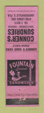 Matchbook Cover - Conner's Sundries Jacksonville FL WORN