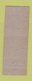 Matchbook Cover - Sudderth Mobil oil gas Goshen CA